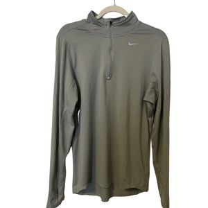 Nike Dri-Fit Women’s Gray 1/2 Zip Pullover Size Small